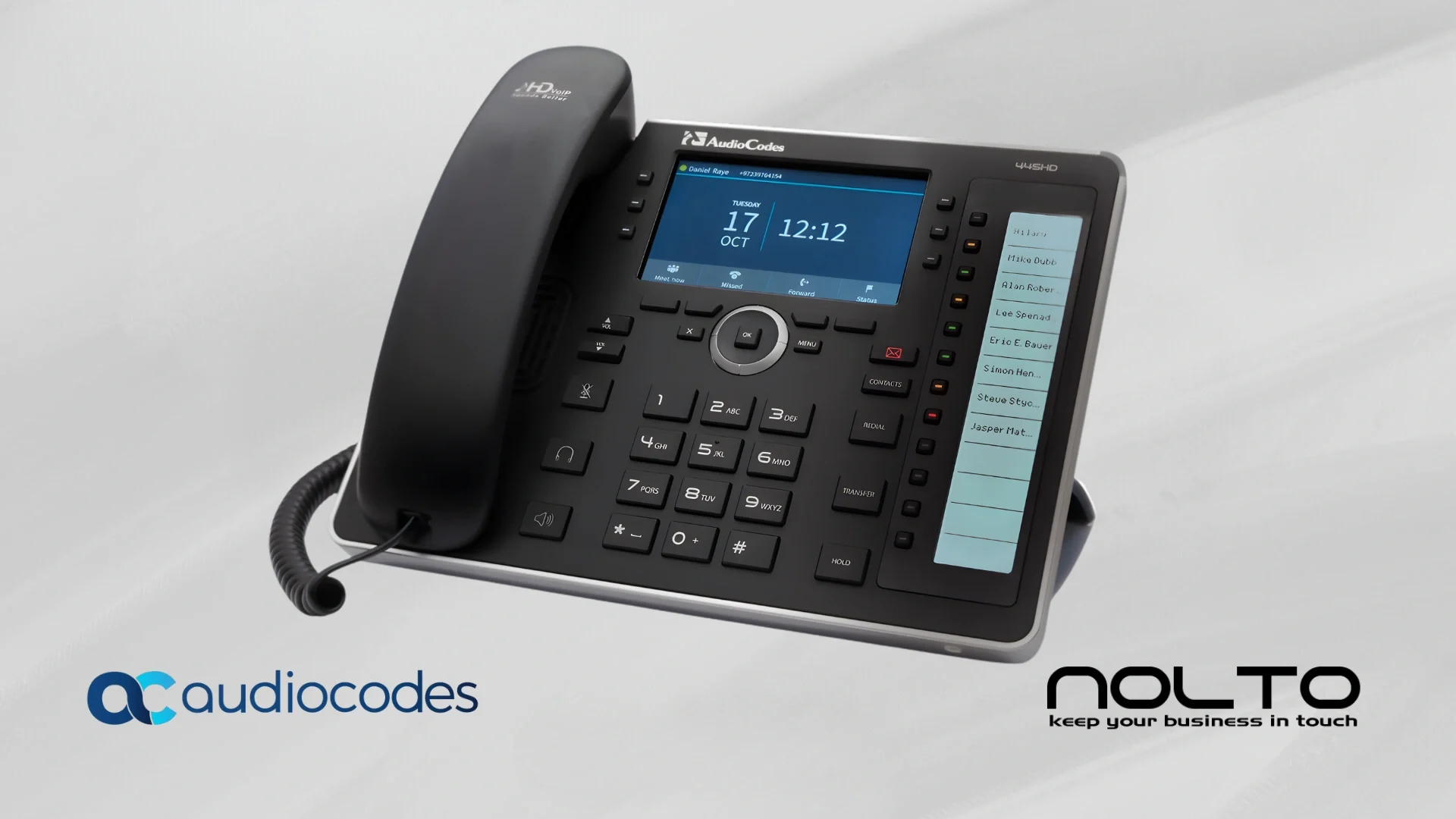 AudioCodes 445HD IP Telefon متقدم, Üst Düzey İş Telefonu (AR)
