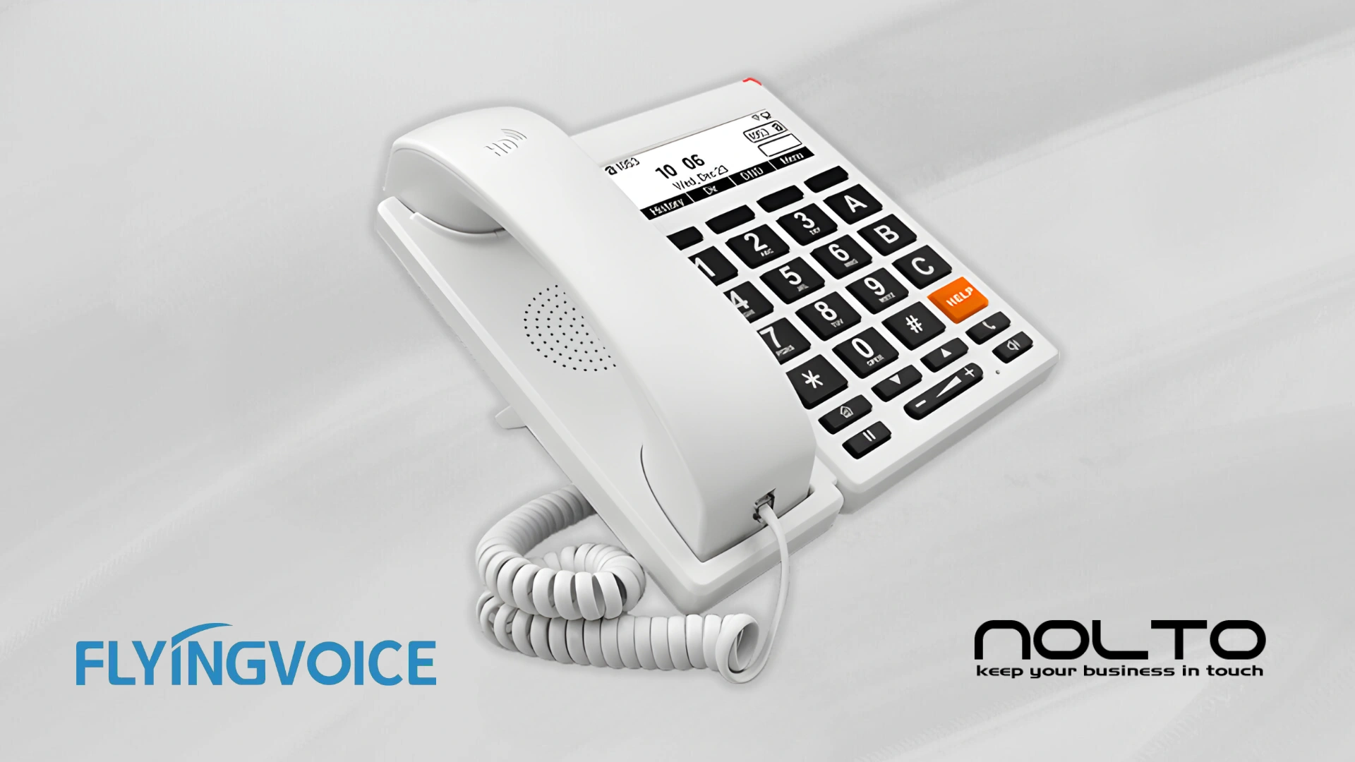 FlyingVoice FIP12WP/FIP12WP Home Büyük Tuşlu Telefon