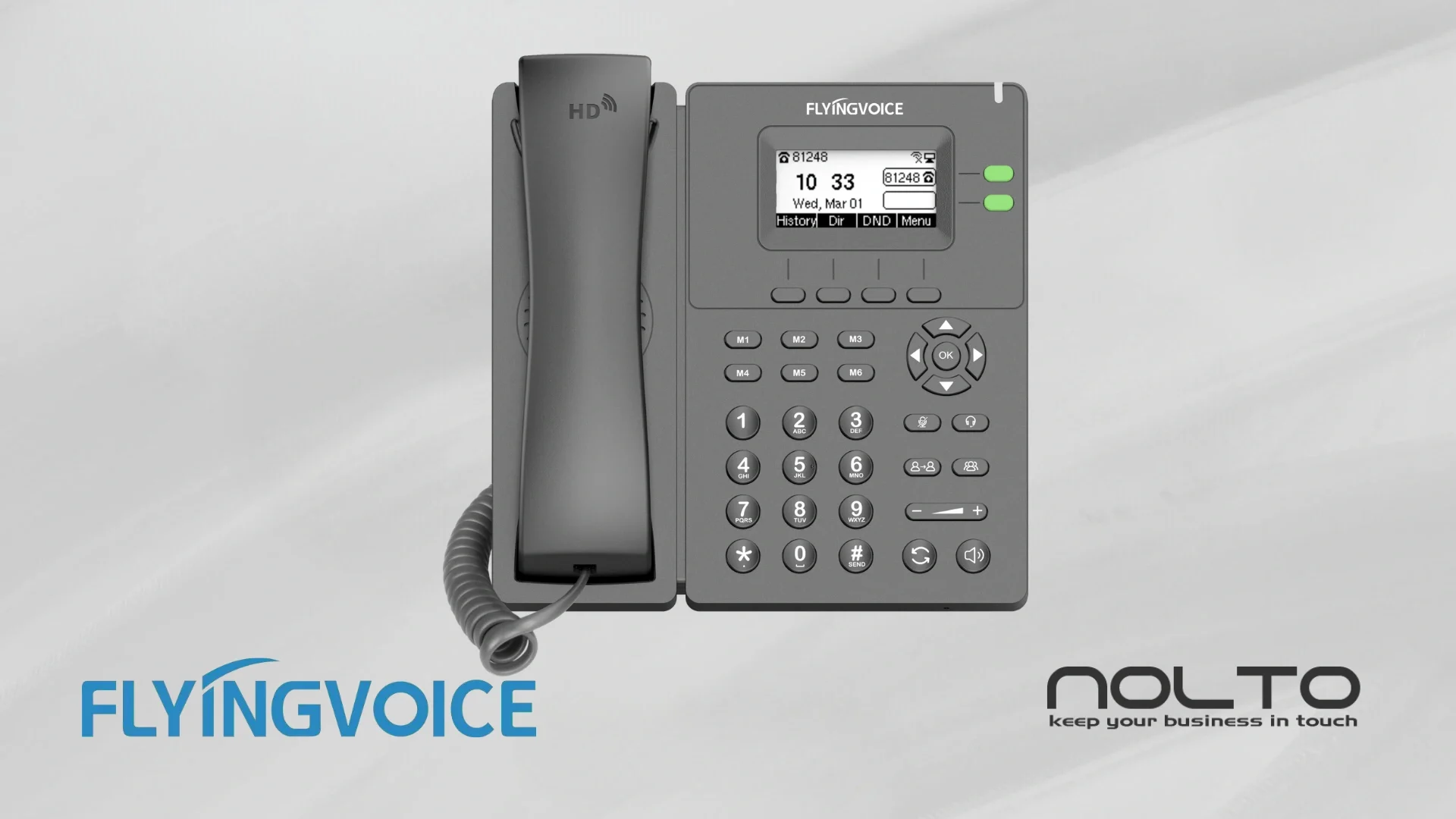 Flyingvoice P20P PoE Destekli Giriş Seviyesi IP Telefon (EN)