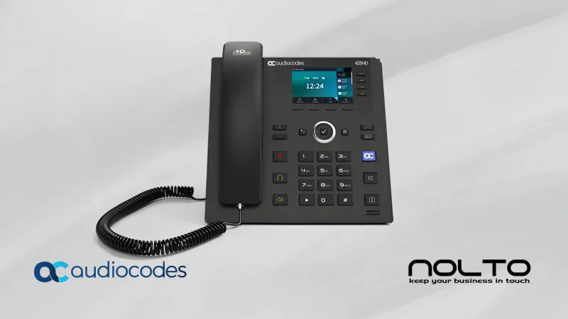 AudioCodes 425HD Giriş Seviyesi Renkli Ekran IP Telefon (EN)