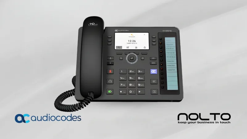 AudioCodes C436HD Uygun Maliyetli IP Telefon (EN)