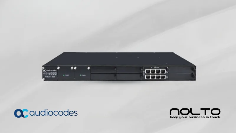 AudioCodes Mediant 2600 SBC Oturum Sınır Denetleyicileri (EN)