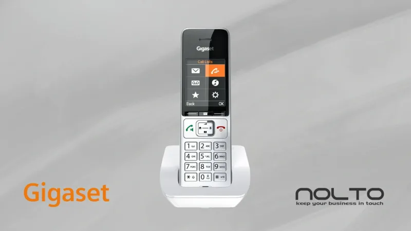 Gigaset Comfort C501 Beyaz - Kablosuz DECT Telsiz Telefon (AR)