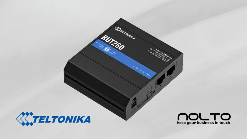 Teltonika RUT260 LTE Cat 6 Hücresel Router (AR)