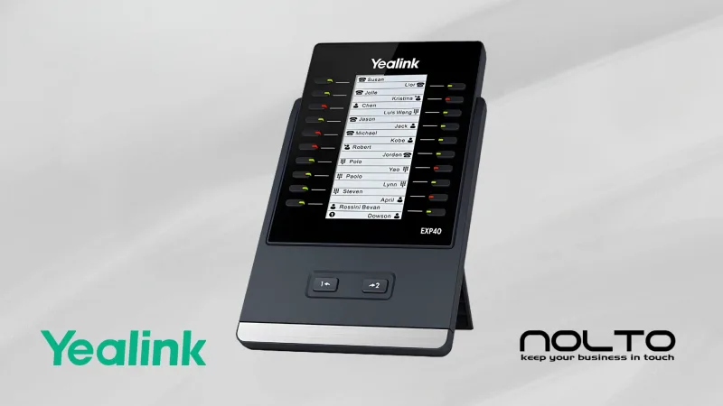 Yealink EXP40 Yüksek Performanslı LCD Genişletme Modülü (EOL) (EN)