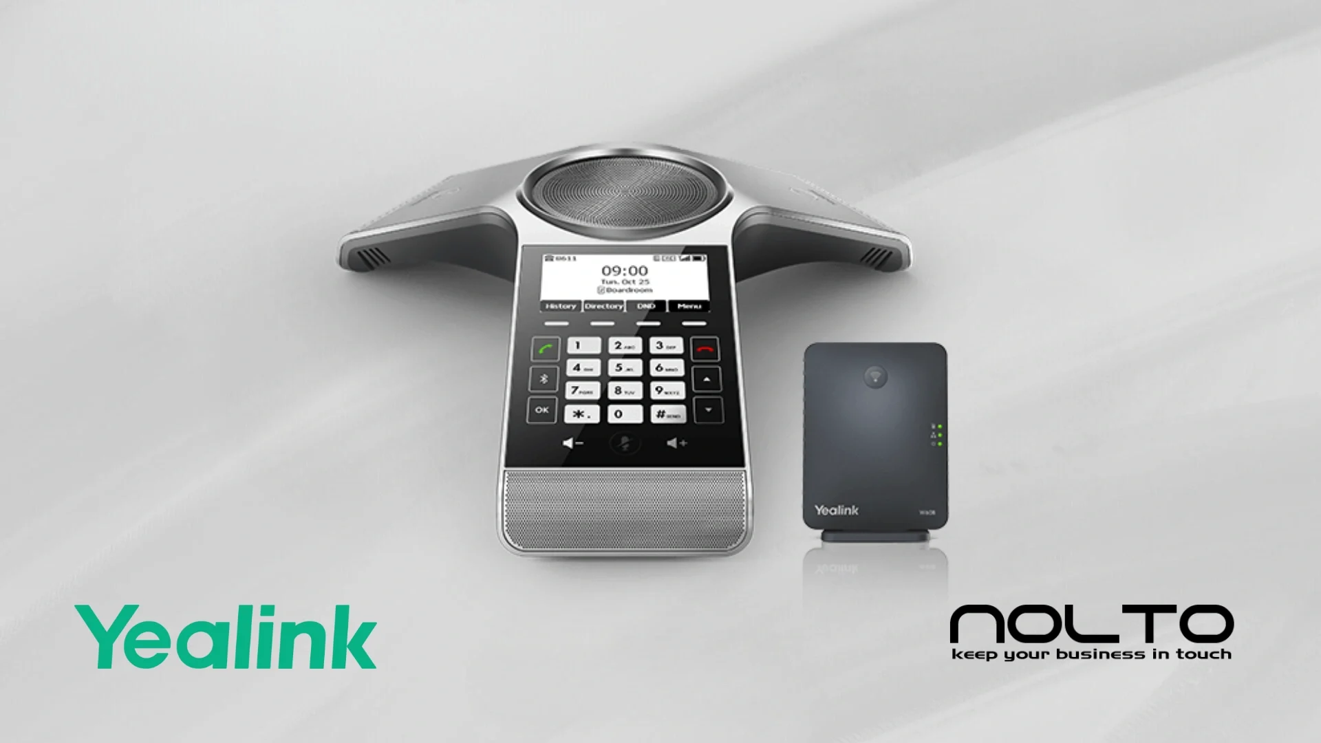 Yealink CP930W Baz Kablosuz DECT Konferans Telefonu (EOL) (AR)