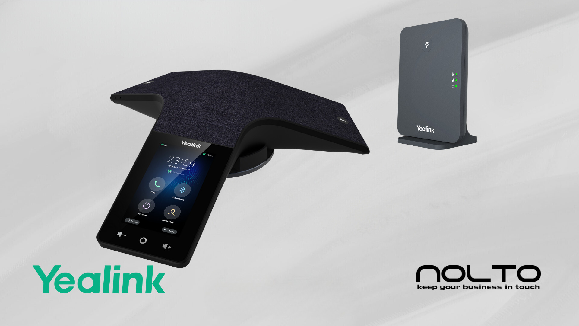Yealink CP935W-Base Kablosuz Konferans Telefonu (AR)