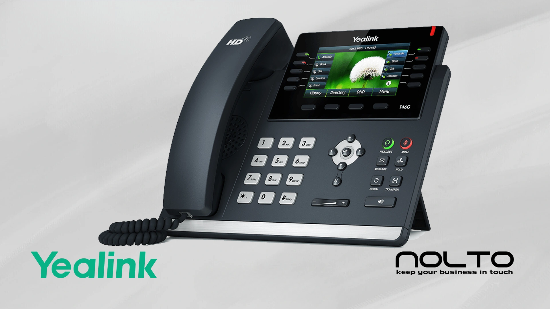 Yealink T46G Üst Seviye Renkli Ekran IP Telefon (EN)