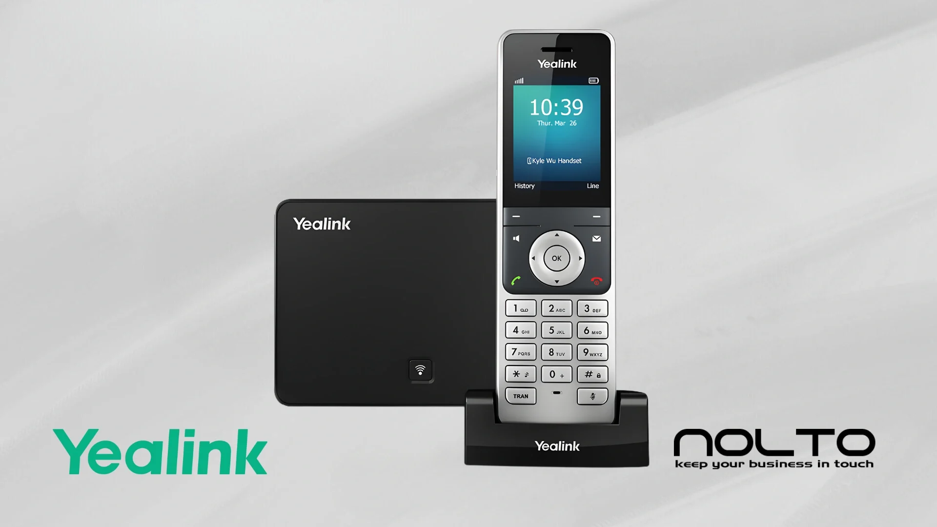 Yealink W56P Baz İstasyonu İle Birlikte IP Dect Telefon (EOL) (RU)