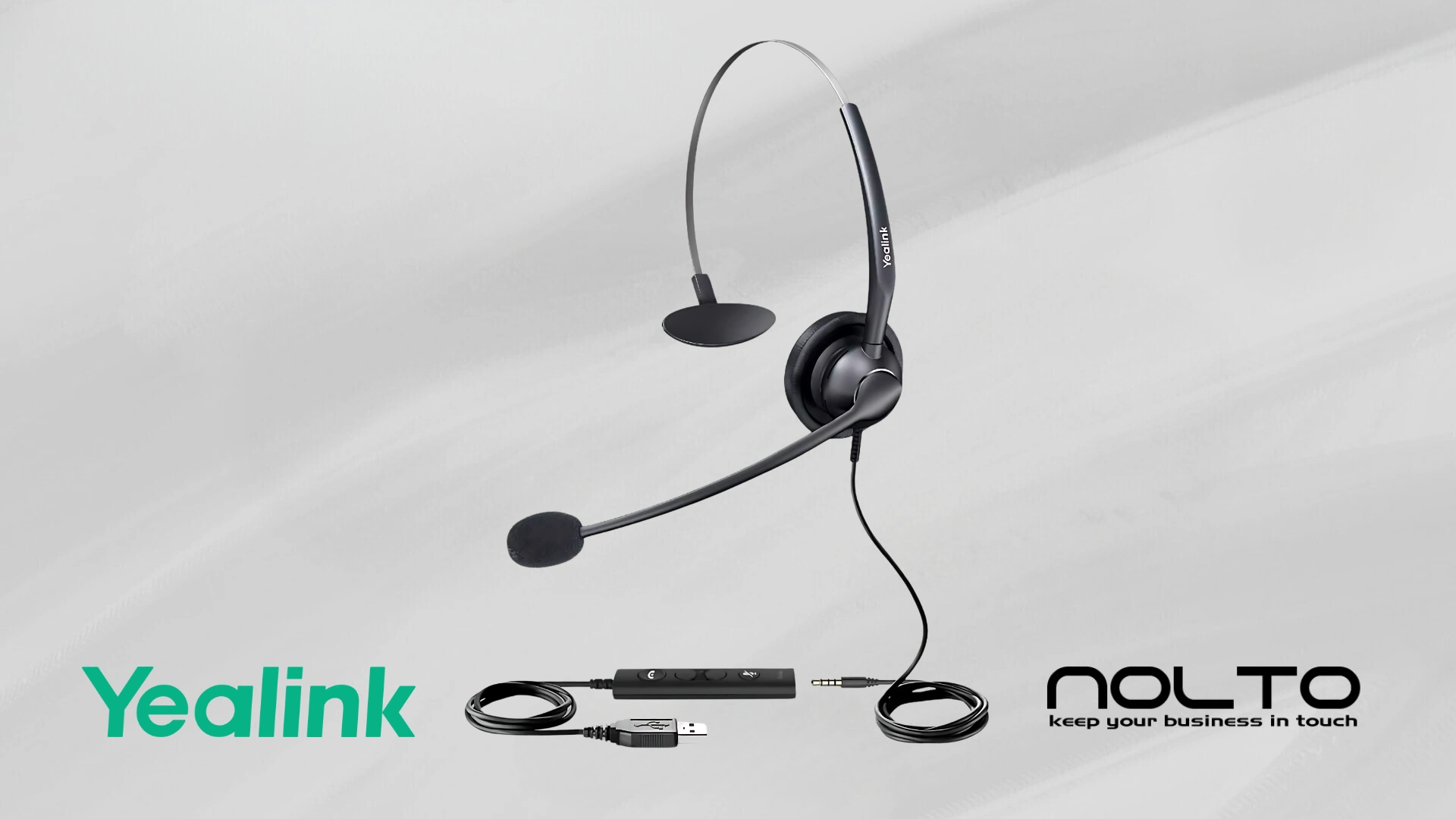 Yealink YHS33 USB Tek Taraflı Taçlı Ofis Kulaklığı (EOL) (AR)